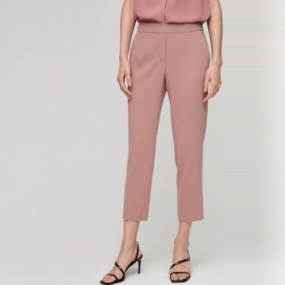 Aritzia Pants - Aritzia Babaton Conan Terado Pants in Mauve Earth